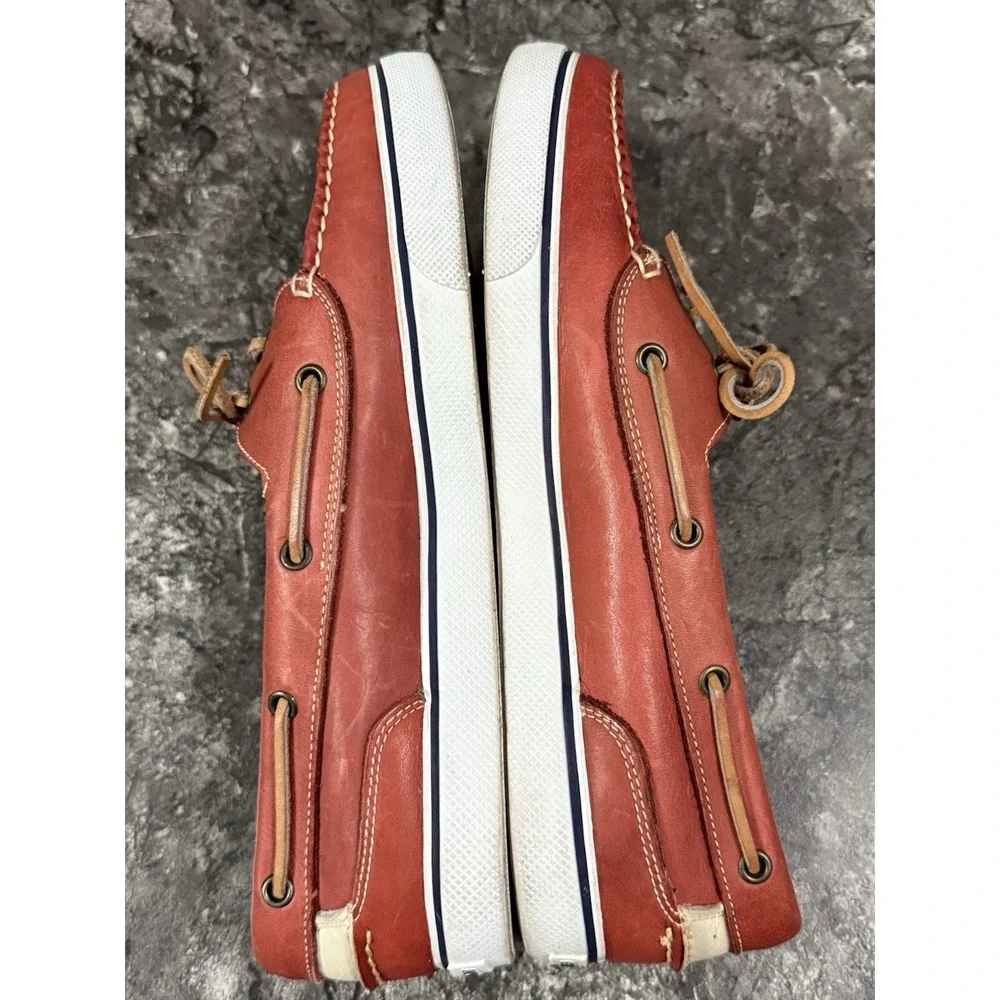 VTG Cole Haan Sporting Men's Leather Boat Shoes Loafers Slip Ons Rustic Sz 8